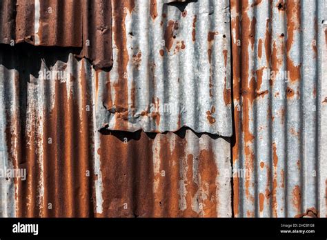 rust metal sheet wall